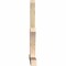 Ekena Millwork Redmond Rough Sawn Timber Gable Bracket, Douglas Fir, 84"W x 49"H x 4"D x 4"F, 14/12 Pitch GBW084X49X0404RED00RDF - alternate 2